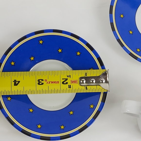 - Inter Milan Tognana espresso cup and 2 saucers (Z1) - Picture 7 of 12